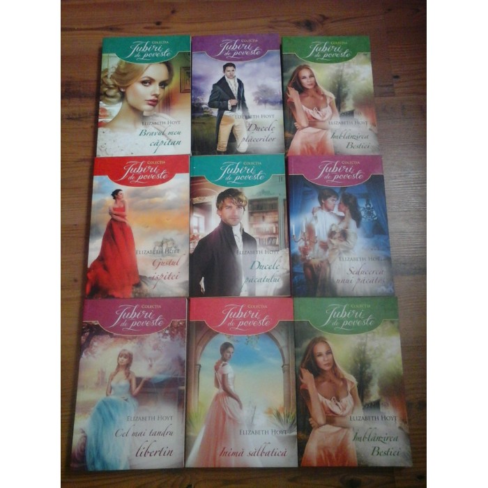 Colectia-IUBIRI DE POVESTE - 9 VOLUME - Elizabeth Hoyt